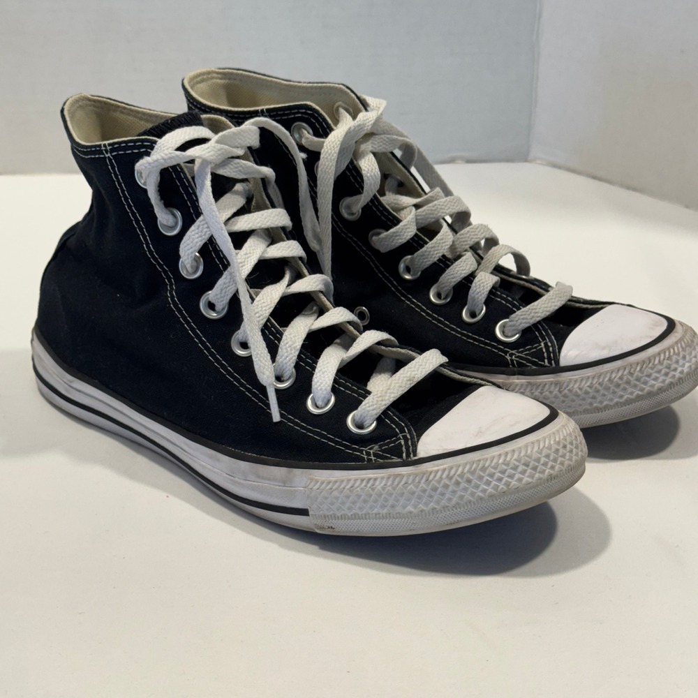 Converse Chuck Taylor All Star High Top M9160 Women 9 Men 7 Black Good Condition